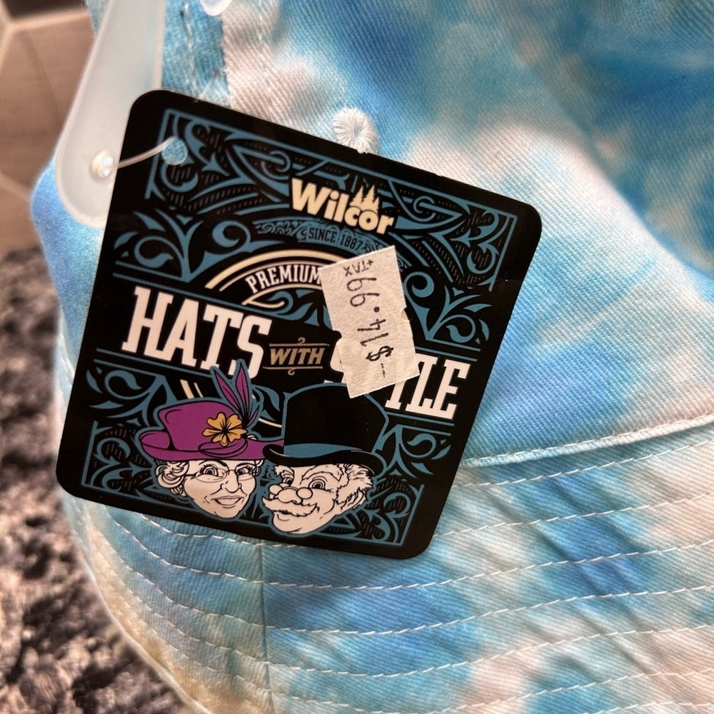 Wilcor Blue Tie-Dye Bucket Hat - Picture 7 of 7